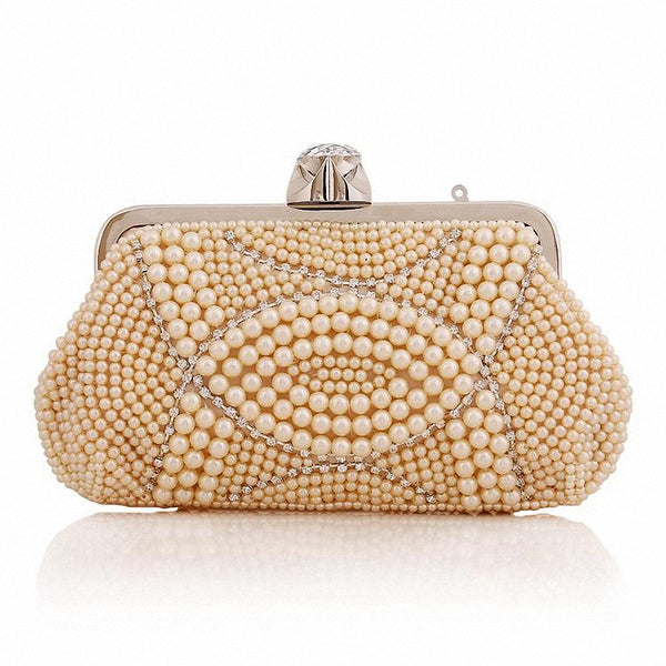 Pearl Clutch Party Purse