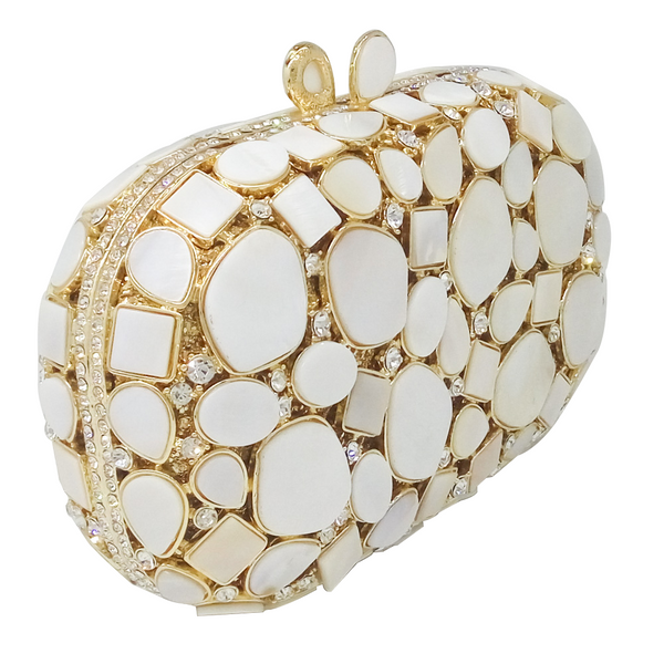 Natural Shell Evening Bag