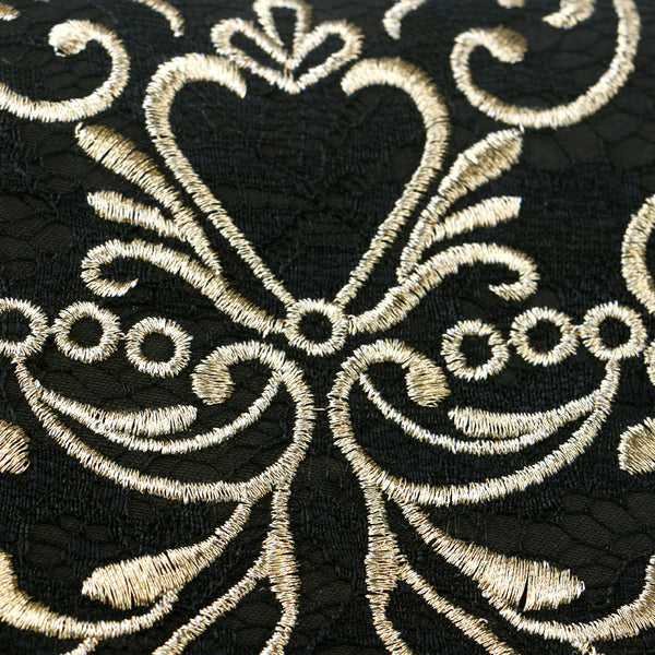 Black & Gold Clutch Bag
