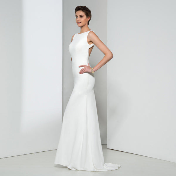 Haute Couture Long White Gown