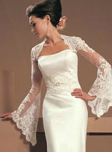 Bell Sleeved Lace Bridal Bolero