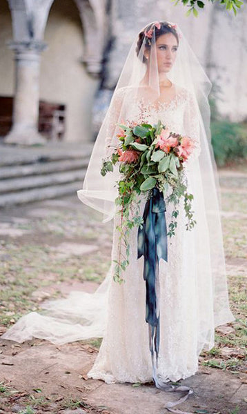 Soft Tulle Cut Edge 3 Meter Veil
