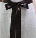 Pearl & Rhinestone Floral Bridal Sash (Various Colours)