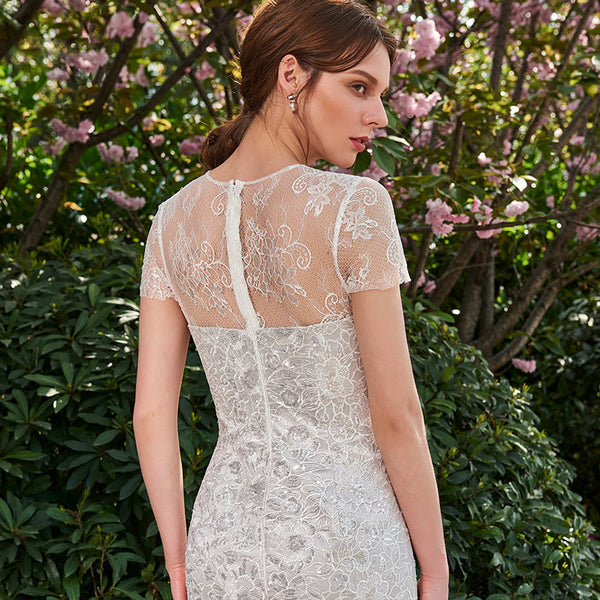 Chic Mermaid Wedding Dress