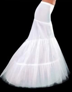 Mermaid Crinoline & Tulle Slip Petticoat