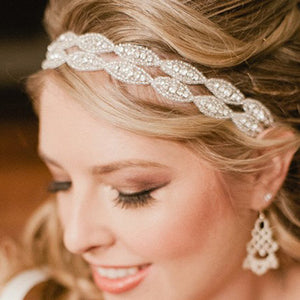 Romantic Bridal Crystal Headband
