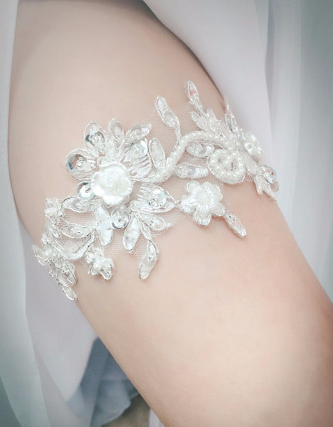 Vintage Lace Bridal Garter