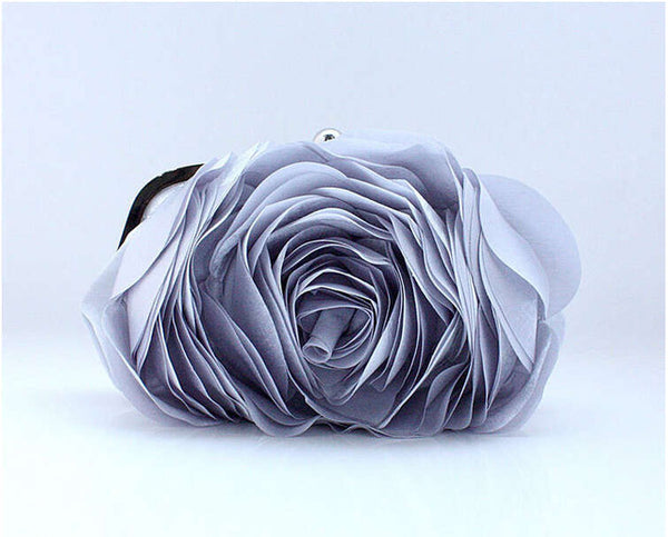 Bold Rose Detail Clutch