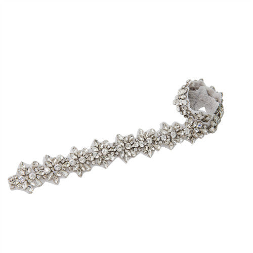 Crystal Rhinestone Wedding Dress Belt (Various Colours)