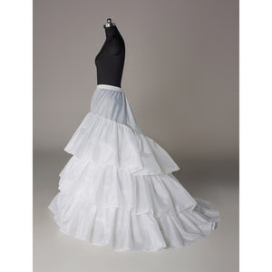 A-Line Sweep Train Petticoat