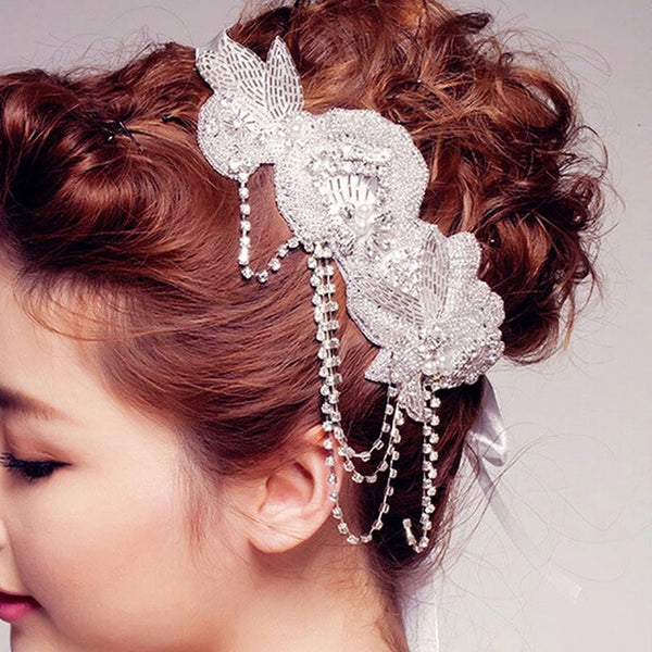 Pearly Beaded  Headband