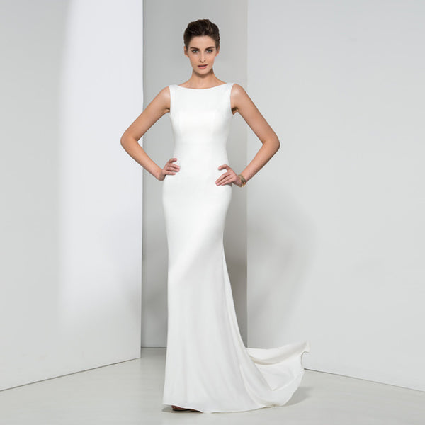 Haute Couture Long White Gown