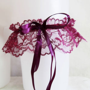 Lace Bowknot Bridal Garter Belt