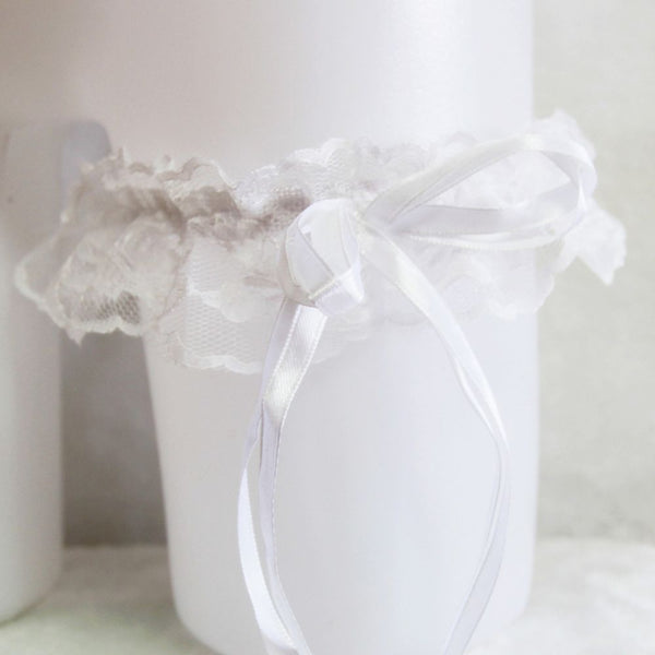 Lace Bowknot Bridal Garter Belt