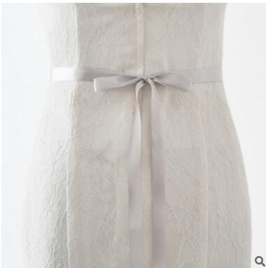 Elegant Embellished Satin Wedding Belt