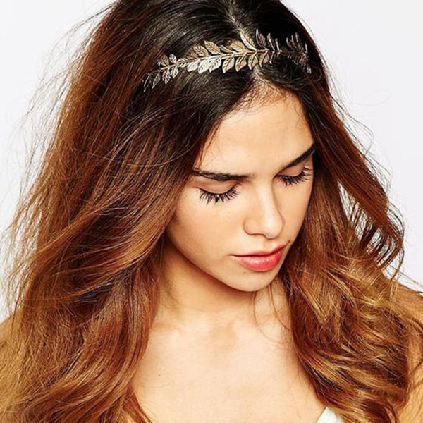 Leaf Branch Dainty Boho Hair Crown