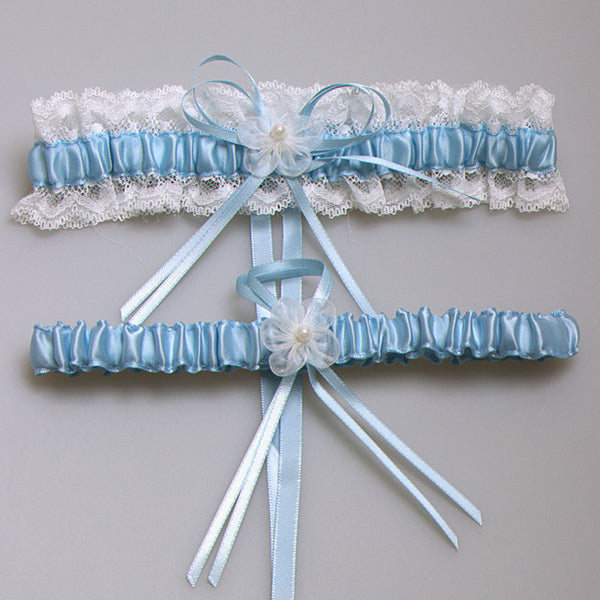 Dainty Bridal Garter Set