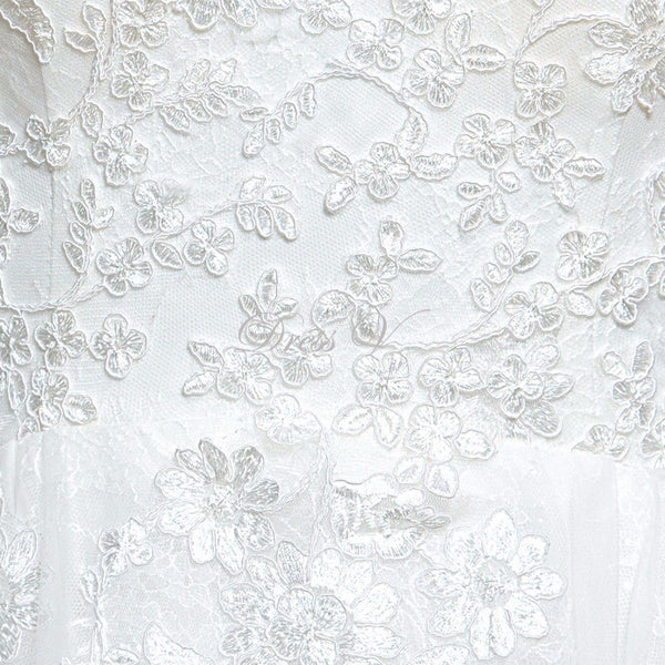 Vintage Lace Bridal Ball Gown