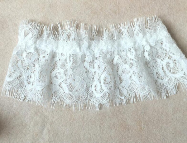 Eyelash Lace Garter Belt