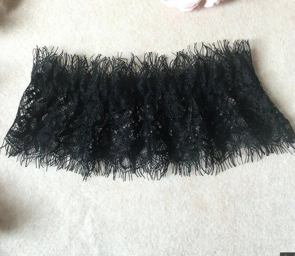 Eyelash Lace Garter Belt