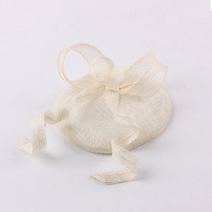 Vintage Ivory Fascinator Hat