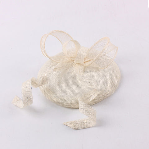 Vintage Ivory Fascinator Hat
