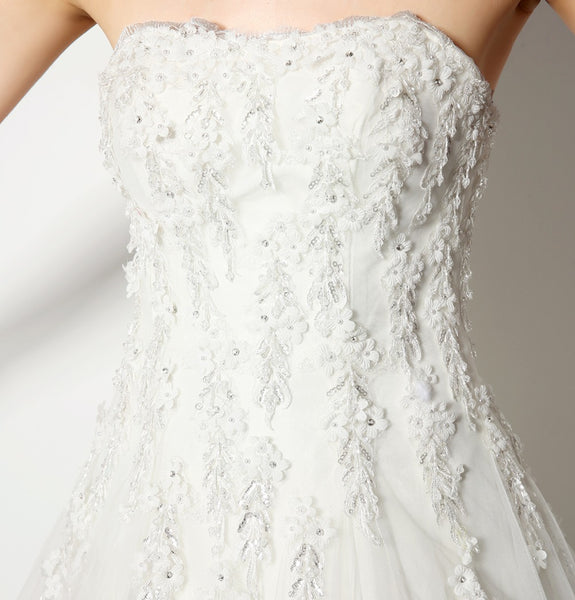 Sweetheart  A-line Lace & Tulle Wedding Dress
