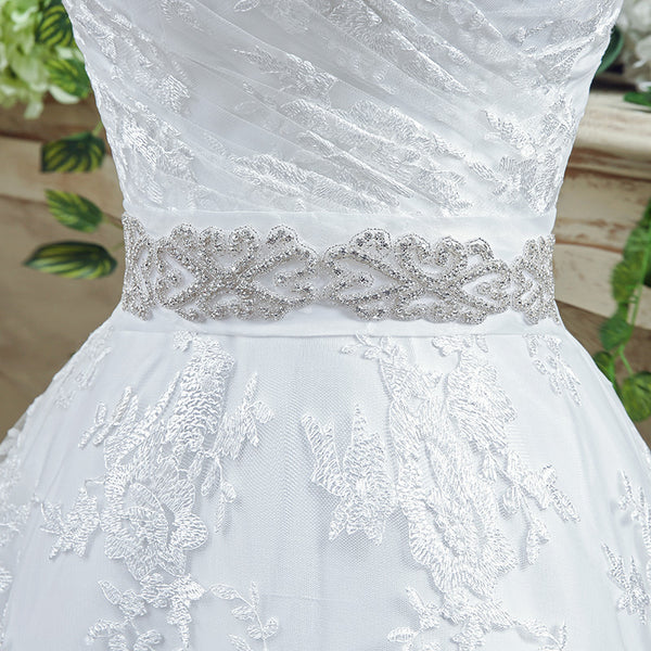 Lace Sweetheart Bridal Ball Gown