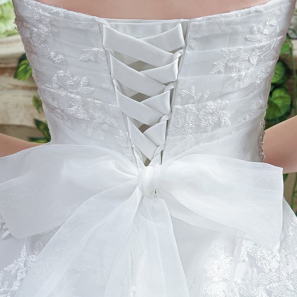 Lace Sweetheart Bridal Ball Gown