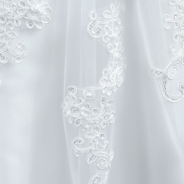 Lace Off-Shoulder Wedding Dress