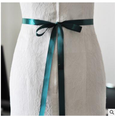 Crystal Pearl Wedding Sash (Various Colours)
