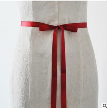 Crystal Pearl Wedding Sash (Various Colours)
